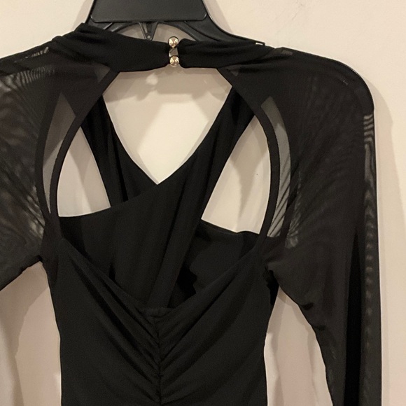 Club L London Black Long Sleeve Dress - Picture 6 of 10